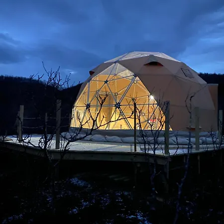 Northern Light Panorama Evenes