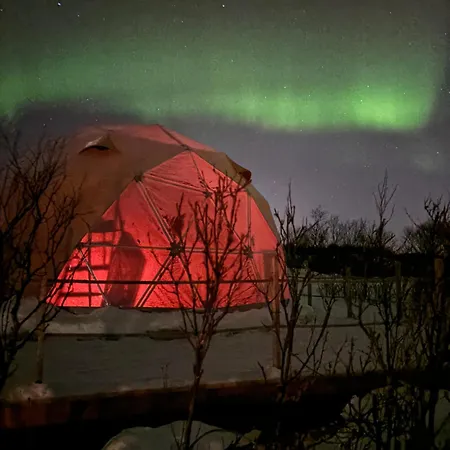 Northern Light Panorama Evenes Tarstad