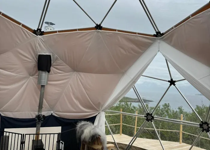 Northern Light Panorama Evenes Lyxtält