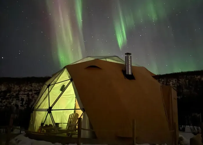 Northern Light Panorama Evenes Luxuszelt *