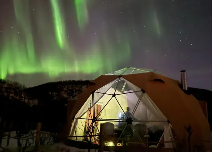 Northern Light Panorama Evenes *